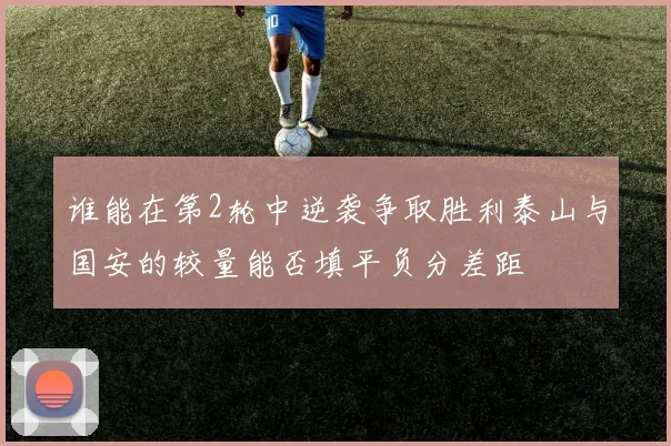 谁能在第2轮中逆袭争取胜利泰山与国安的较量能否填平负分差距